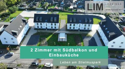 Ein Quartier, das begeistert - LEBEN AM STIELMUSPARK- Sonnenbalkon und traumhafte Küche