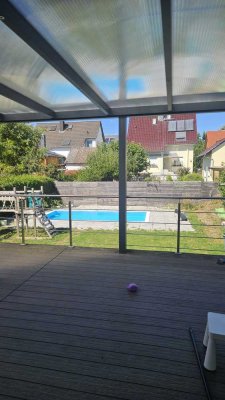 Exklusive 3,5-Zimmer-Erdgeschosswohnung mit gehobener Innenausstattung mit Einbauküche in Friedberg