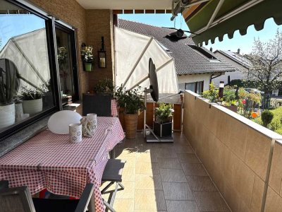 gepflegte 3 Zimmerwohnung mit Balkon !