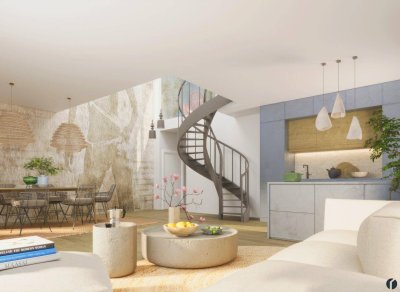 4 Zimmer Wohnung mit Dachterrasse