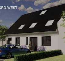 Doppelhaushälfte mit Keller und Grundstück, KfW 40, PV-Anlage, Wärmepumpe, Festpreis, FB Heizung