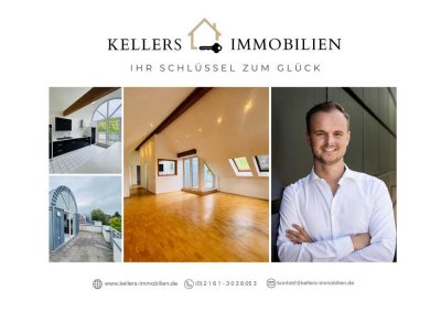 M'GLADBACH - SCHMÖLDER PARKMODERNE PENTHOUSE-WOHNUNG INKL. GARAGE, STELLPLATZ & KÜCHE!