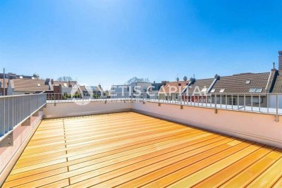 NEU: PENTHOUSE MAISONETTE MIT 2 TERRASSEN – FÜR MENSCHEN, DIE RUHE & STADT LIEBEN +PROVISIONSFREI+