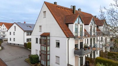 Gut geschnittene 3-Zimmer-Wohnung in ruhiger Lage von Weichs!