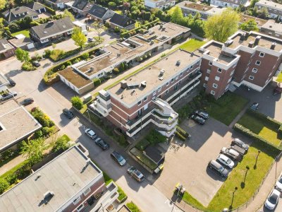 Helle 3-Zimmer-Erdgeschosswohnung mit Terrasse und Blick auf den Stadtwald