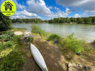 Gemütlicher Wochenendbungalow am Westteich in Bad Erna