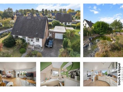 Einziehen & wohlfühlen: Traumhaus mit Pool, Kamin und Gartenidylle