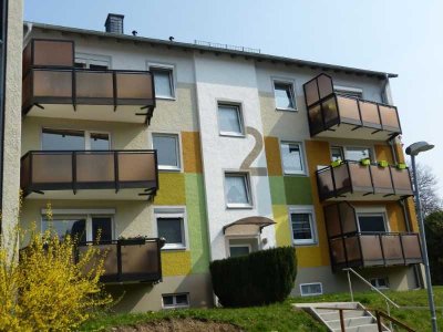 Erdgeschoss-Wohnung mit Balkon, schöne Aussicht