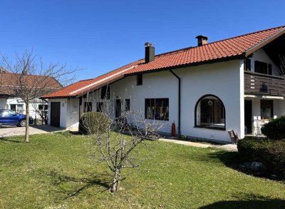 Großer Garten und Bergblick - Einfamilienhaus in Lenggries