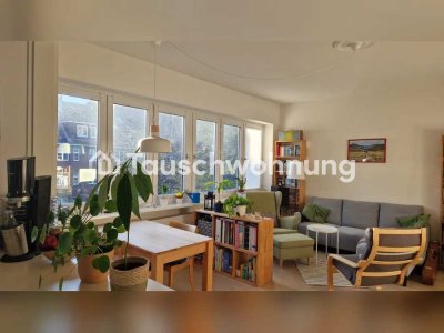 Tauschwohnung: Helle 2,5 Zimmerwohnung mit 2 Balkonen in Uhlenhorst