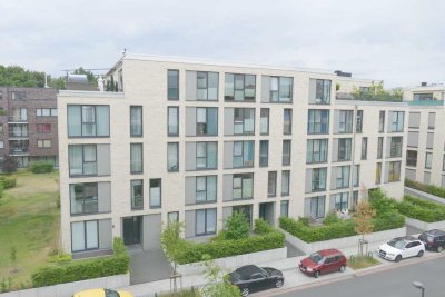 Vermietete Dreieinhalb-Zimmer Wohnung mit Loggia, EBK und Stellplatz am Stadtwerder