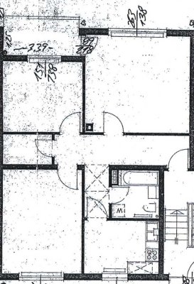 3-Zimmerwohnung mit Balkon in zentraler Lage