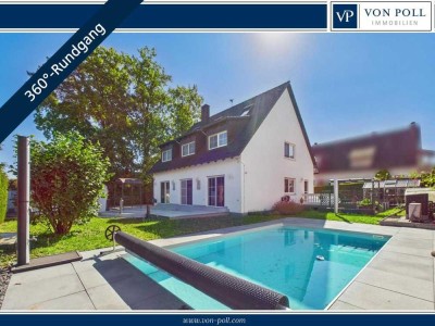 Ankommen. Aufatmen. Zuhause sein. Exklusives Einfamilienhaus mit Pool & Wellness in Rednitzhembach