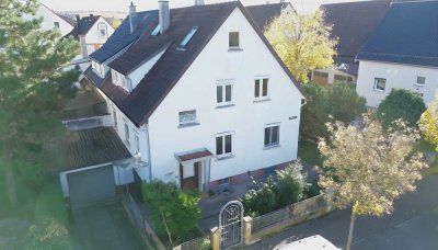 Familienfreundliche Doppelhaushälfte mit Garage und sonnigem Garten in Lauffen
