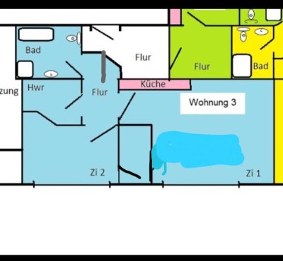 Schöne 2-Zimmer-Erdgeschosswohnung in Tellingstedt