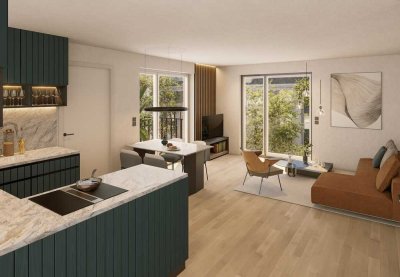 Charmante Wohnung mit großer Terrasse