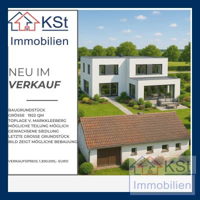 Toplage: Baugrundstück mit Scheune – ideal für moderne Doppelhaushälfte bis je 200 qm Wohnfläche