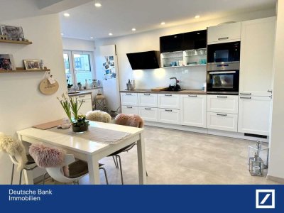 Stilvolle und barrierefreie Erdgeschosswohnung mit Gartenblick