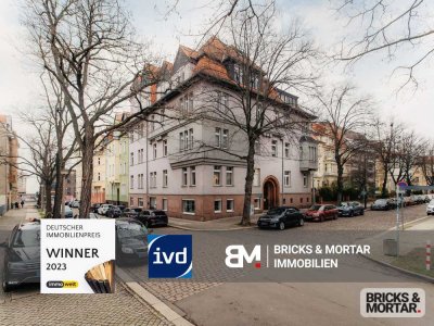 Zeitgemäßes Wohnen mit Charme: Helle Hochparterre-Wohnung mit hochwertiger Ausstattung