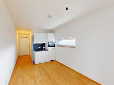 Perfekt für Studenten! 1- Zimmer-Apartment im Augusta & Luca mit Dachterrasse