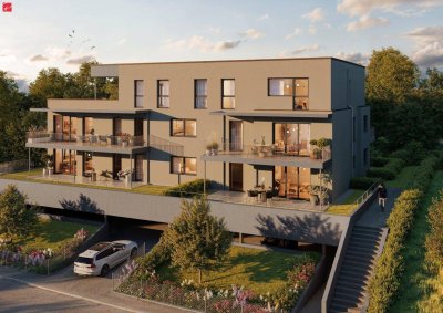 Ihr Wohntraum in St. Peter – Neubauprojekt mit weitläufigen Außenbereichen und beeindruckender Aussicht!