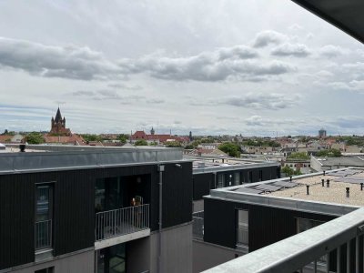 2-Raumwohnung über den Dächern