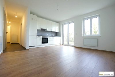 PROVISIONSFREI --- Beeindruckend aufgeteilte 2 Zimmer Garten Wohnung inkl. EWE Einbauküche in Pixendorf