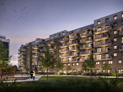 Effiziente 1-Zimmer Wohnung mit Balkon im Neubau-Erstbezug (Top 2/43)