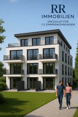 Erstbezug: Stilvolle 4,5-Zimmer-Wohnung mit Balkon & Einbauküche im kfw-55- Neubau