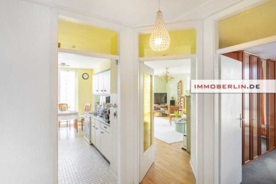 IMMOBERLIN.DE - Liebenswürdige Wohnung mit ruhigem Südwestbalkon am Naturgebiet Rudower Höhe