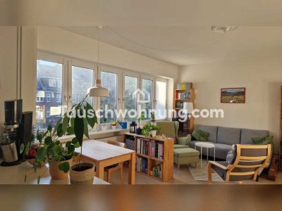 Tauschwohnung: Helle 2,5 Zimmerwohnung mit 2 Balkonen in Uhlenhorst