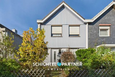 Osterholz-Scharmbeck | Gepflegtes Reihenendhaus mit schönen Garten & Garage