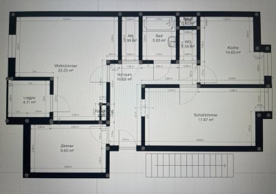 Genossenschaftswohnung 79m2