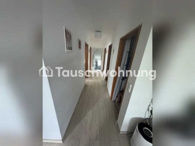 Tauschwohnung: Tolle 85 qm Wohnung, 20qm Terrasse gegen zentrale Wohnung