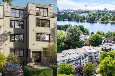 Alsternähe inklusive!
 Frisch sanierte Gartenwohnung mit exklusiver Alleinnutzung