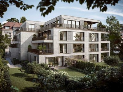 Helle 2-Zimmer-Wohnung in ruhiger Villenlage des Herzogparks