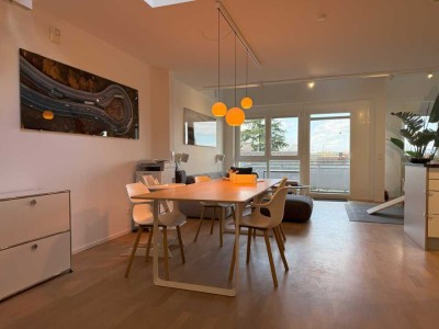 Maisonettewohnung im Dachgeschoss mit exklusivem Vogesen- und Hochburg-Blick