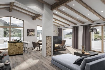 Zentral gelegene Penthouse-Wohnung in Mittersill