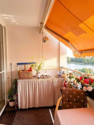 Urlaubsfeeling am Vogelstang-See: Solide Kapitalanlage – Vermietete 3-Zimmer-Wohnung mit Weitblick