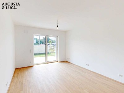 Traumwohnung sucht Mieter! 2-Zimmer-Wohnung mit zwei Terrassen im Augusta & Luca