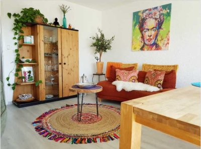 Schöne renovierte 3-Zimmer-Wohnung mit EBK und toller Aussicht