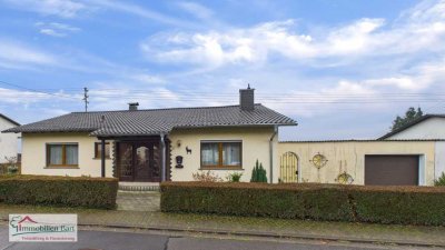 MERZIG-SCHWEMLINGEN: EBENERDIGES WOHNEN/ 2 SZ/ GARTEN/ GARAGE!