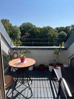 ~Summer Feelings~ gepflegte 3,5-Zimmer-Dachterrassenwohnung mit Galerie in München Berg am Laim