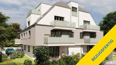Projekt Stella: Exklusives Penthouse mit Himmelblick – 4 Zimmer, 2 Terrassen &amp; unverbaubarer Fernblick – Premiumlage - Luxusbad mit Badewanne und Dusche