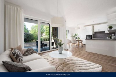 2-Zi. Wohnung mit Garten