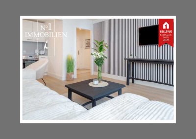 Am Strand- ideal für  bis zu 4 Personen, 52qm , kl. Meerblick, 2 Garagenstellplätze