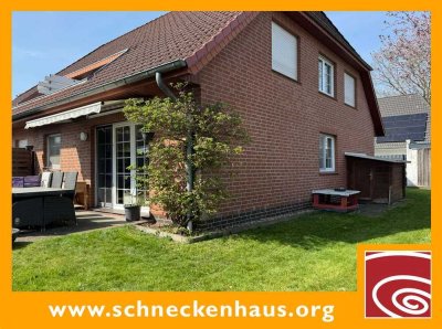 Gepflegte Erdgeschoss-Wohnung mit kleinem Garten in ruhiger, grüner Lage von Stuhr - Neukrug!