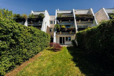 Helle Erdgeschosswohnung 59m² mit großem Garten: Ruhige Bestlage für Singles &amp; Paare!