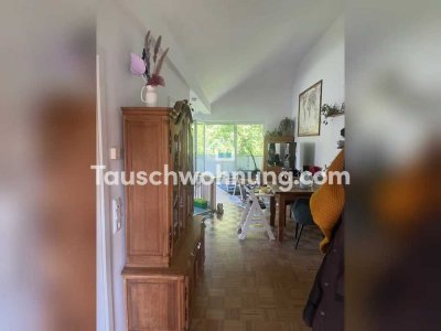 Tauschwohnung: Schöne helle und große Dachgeschosswohnung