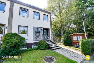 Solingen-Wald. Großzügiges Reihenendhaus mit Einliegerwohnung.